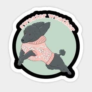 Sweater Weather Sticker